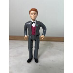 Fisher-Price Loving Family Groom Dad Man Tuxedo Suit Wedding Replacement Figure